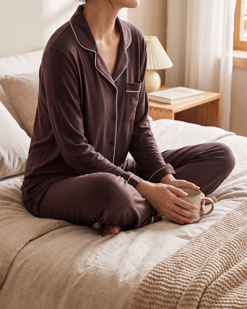 Sunday Long Sleeve PJ Set