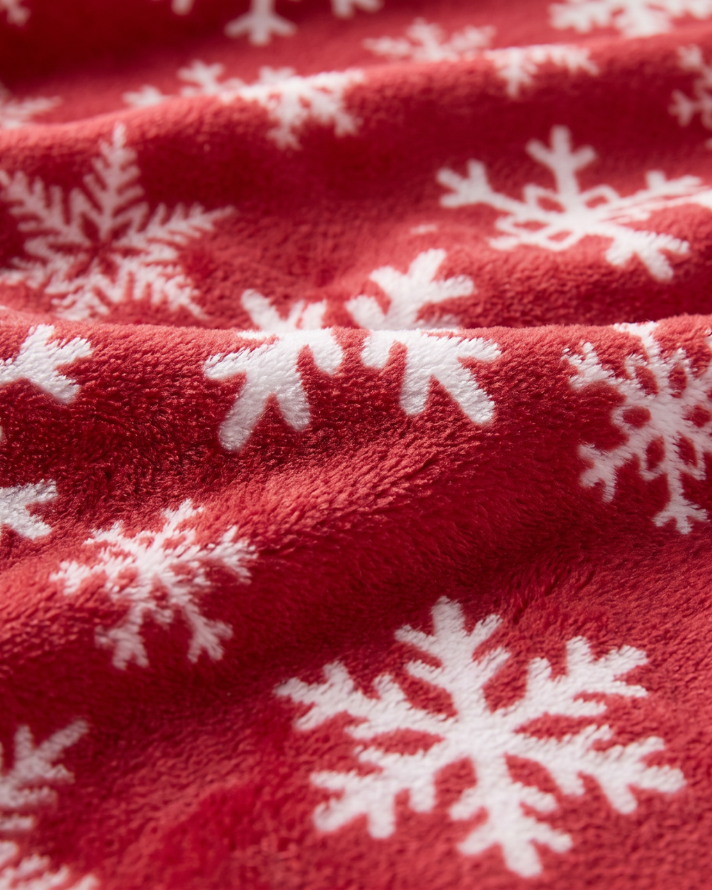Festive Fleece Throw Blanket
