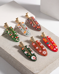 Holiday Creaseless Hair Clips 6 Pack