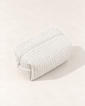 Waffle Knit Cosmetic Bag